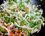 A picture of step 1 of Cabbage rolls in arrabbiata sauce.