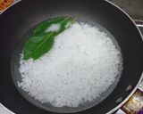 Foto langkah ke 1 dari resep Bubur tim untuk mpasi | bubur uduk gurih | bubur tim santan gurih hemat gas.