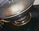 A picture of step 4 of Koyla Karahi ❤😍.