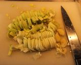 Foto del paso 2 de la receta: Almuerzo otoñal y soleado, con sonrrisa de oreja a jareo, para esquizoides del siglo2000