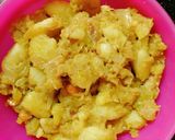 A picture of step 6 of Potato curry.