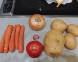 Foto del paso 1 de la receta: Puré de patata y zanahoria sencillo
