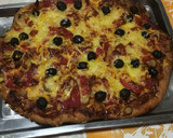 Foto del paso 2 de la receta: Pizza integral de pollo asado en la panificadora