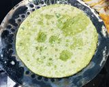 पालक की रोटी(palak ki roti recipe in hindi) रेसिपी चरण 3 फोटो