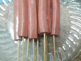 Banderillas de salchicha