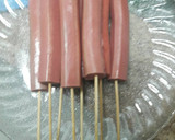 Foto del paso 2 de la receta: Banderillas de salchicha
