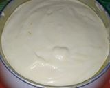 Foto langkah ke 8 dari resep Birthday Cheesecake Ekonomis Lembut.