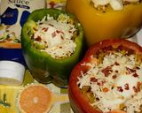 સ્ટફ્ડ ચીઝી મેગી કેપ્સીકમ (Stuffed Cheese Maggi Capsicum Recipe in Gujarati) રેસીપી સ્ટેપ6ફોટો