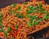 A picture of step 13 of Spicy chicken spaghetti.