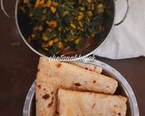 पालक मुग डाळ भाजी (palak moong daal bhaji recipe in marathi) रेसिपी स्टेप 5 फोटो