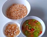 Hình bước làm 4 của món BÁNH BÈO tôm chấy Huế