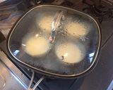 A picture of step 5 of Simple, steamed custard pudding.