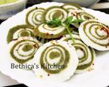 Spinach Swirl Idli recipe step 6 photo