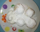 Vegán köles gombóc recept fázis 4 fotója