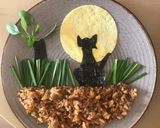Foto langkah ke 2 dari resep Nasi Goreng dalam “Art on plate”.