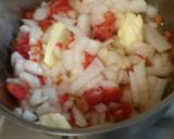 Foto del paso 1 de la receta: Budíncitos de cebolla y ají morron