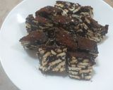 Gambar langkah 4 resipi Kek Batik Milo Tabur.