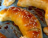 عکس مرحله 5 از دستور پیراشکی قارچ و گوشت کره ای🥐