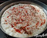 A picture of step 3 of Malai Dhokla.