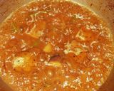 A picture of step 3 of Mutton Dalcha.