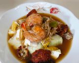 Foto langkah ke 7 dari resep Lontong Balap.
