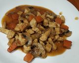 Foto del paso 6 de la receta: Pollo con soja y verduras sin gluten