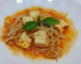 Foto langkah ke 7 dari resep Tumis kecambah tahu.