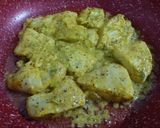 A picture of step 2 of Mustard Chicken.