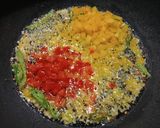 A picture of step 3 of Amaranth Moong Vaaji.