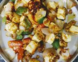 पनीर टिक्का मसाला (paneer tikka masala recipe in Hindi) रेसिपी चरण 3 फोटो