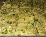 A picture of step 5 of Chicken squares #winter.