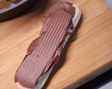 A picture of step 2 of Ladyfingers with Nutella and Coconut.