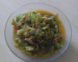 Foto langkah ke 3 dari resep Tumis Pare Rebon Pedas tidak pahit.