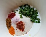 A picture of step 1 of Mixed vegetable Paneer and Semolina Appam.