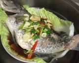 Foto langkah ke 5 dari resep Ikan Tim Jahe & Daun Bawang | Steamed Fish with Ginger & Shallots |.