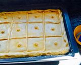 Foto del paso 9 de la receta Empanada de puerros y gambas