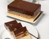 Foto langkah ke 3 dari resep Pudding Lapis Regal Mentega Coklat🍫.