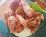 A picture of step 2 of Crispy Chicken Wings with Flour and Breadcrumbs in Air Fryer.