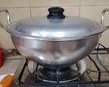 A picture of step 5 of Chicken ka salan.