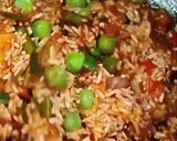 A picture of step 7 of Paneer Tahri 📌.