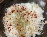 A picture of step 3 of Herbed Spring Onion Fried Rice.