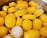 A picture of step 3 of Golden Ingot Sweet Rice Dumplings (Chè Trôi Nước Thỏi Vàng).