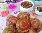 कलरफुल पूरी colourful Puri रेसिपी चरण 6 फोटो