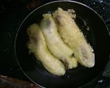 Foto langkah ke 2 dari resep Pisang Bakar coklat keju milo (pakai Teflon).