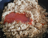 Foto del paso 3 de la receta: Pimientos verdes rellenos de quinoa y verduras