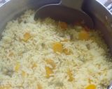 A picture of step 1 of Rice n veggies with stew.