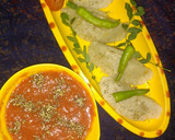 A picture of step 10 of Paneer Dim-sum With spicy chilli Dip.