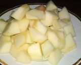 Hideg sárgadinnye leves borsmentával, citrusokkal és sorbet golyókkal recept fázis 7 fotója