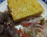 Foto del paso 5 de la receta: Sopa paraguaya con choclo y conserva de vegetales