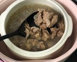 Hình bước làm 1 của món Canh dưa bò